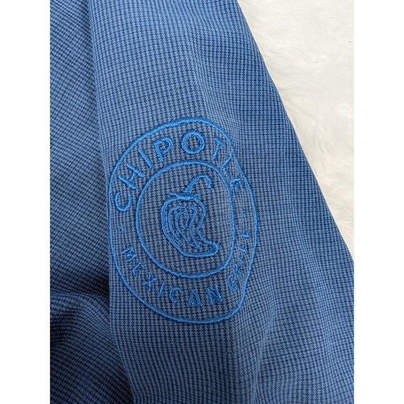 Travis Mathew Jacket Men's S Full Zip Performance‎ Blue Drawstring Waist *Logo - Picture 5 of 14